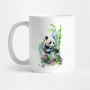 Cute Watercolor Panda Mug